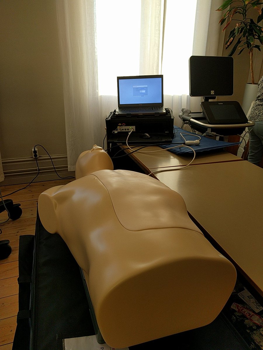 devinsense's tweet photo. Relaxing before US... #ScanTrainer #Heartworks real ultrasound simulation @KI https://t.co/nrHOtbLrJ4