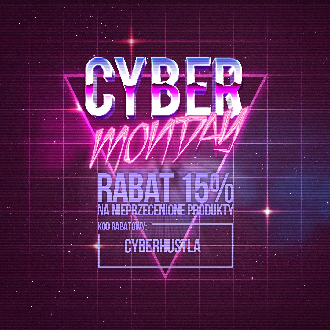 HustlaPL's tweet photo. Najlepszy #ponidziałek w roku #cybermonday z tej okazji mamy dla Was -15% rabat!
➡ https://t.co/pDWecCvbuz
#szkoła #rabat #zakupy #polska https://t.co/AiDxlsZCKZ