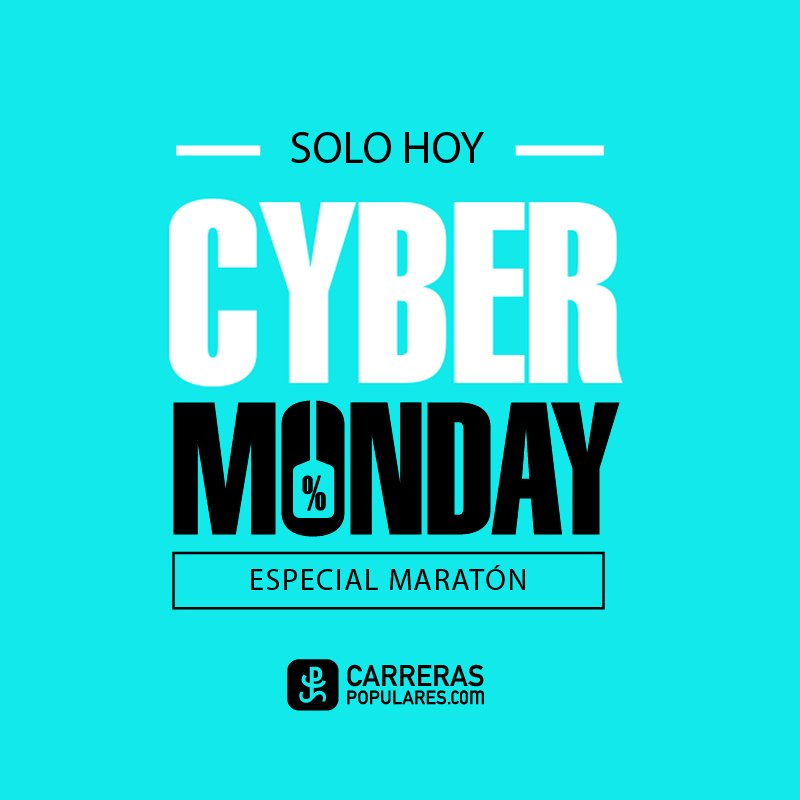 CPpuntocom's tweet photo. Solo hoy #CyberMonday en #TicketRun. Descuentos increíbles en incripciones para @MaratoCastello ¡Aprovechate! https://t.co/8MbjNwz9Wm https://t.co/x9CgE0FljC