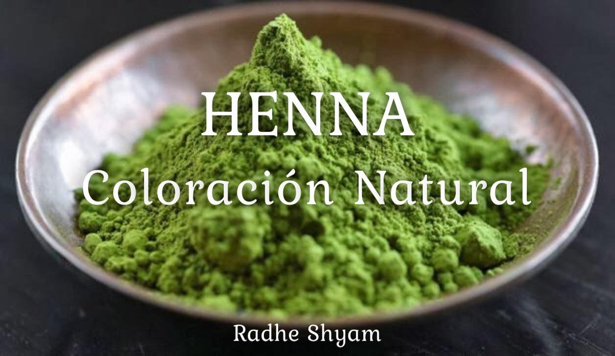 radheshyamsa's tweet photo. Deja los tintes químicos y pásate a una Coloración Natural #henna #hennahair #hennacolor #color #dye #natural #eco #ecologico #organico https://t.co/QnBxQ1THS7