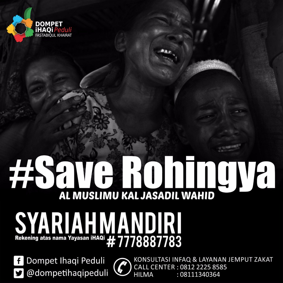 ihaqionline's tweet photo. #SaveRohingyanMuslims
"Al muslimu kal jasadil Wahid"
Kembali terjadi Pembantaian Muslim Rohingya, https://t.co/oijx5eqHa3