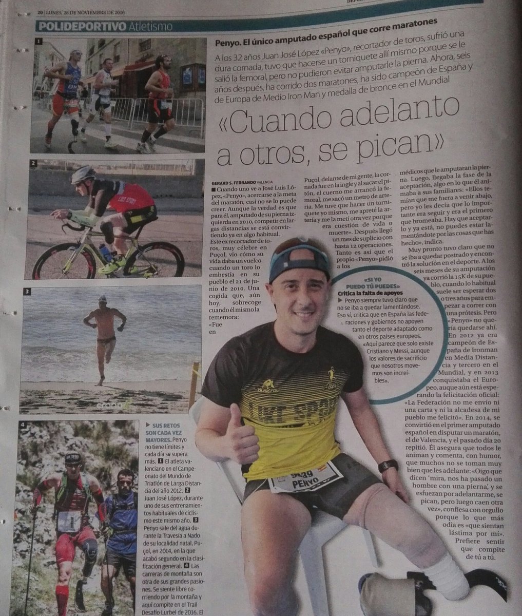penyo78's tweet photo. Hoy en el periΓ³dico @levante_emv
#siyopuedotupuedes #gaesrunners #dicavientrenaments https://t.co/TgtEX3PK46