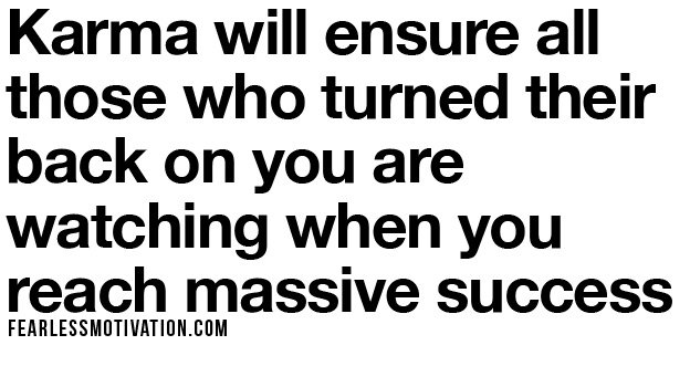 fearlessmotivat's tweet image. KARMA will ensure all those who turned their back on you are watching when you LIVE through MASSIVE SUCCESS. YouTube.com/c/+TeamFearless
