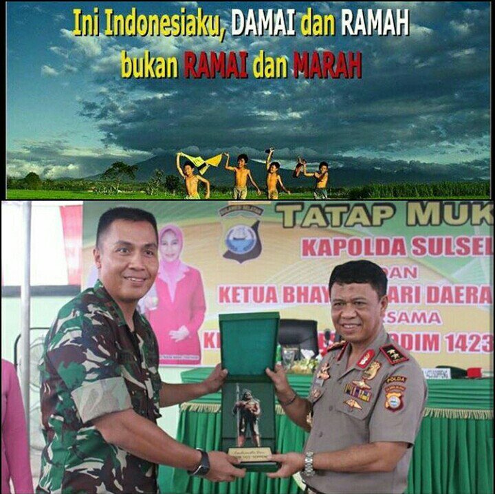 Mari Ciptakan Indonesia Damai 🙏🙏🙏