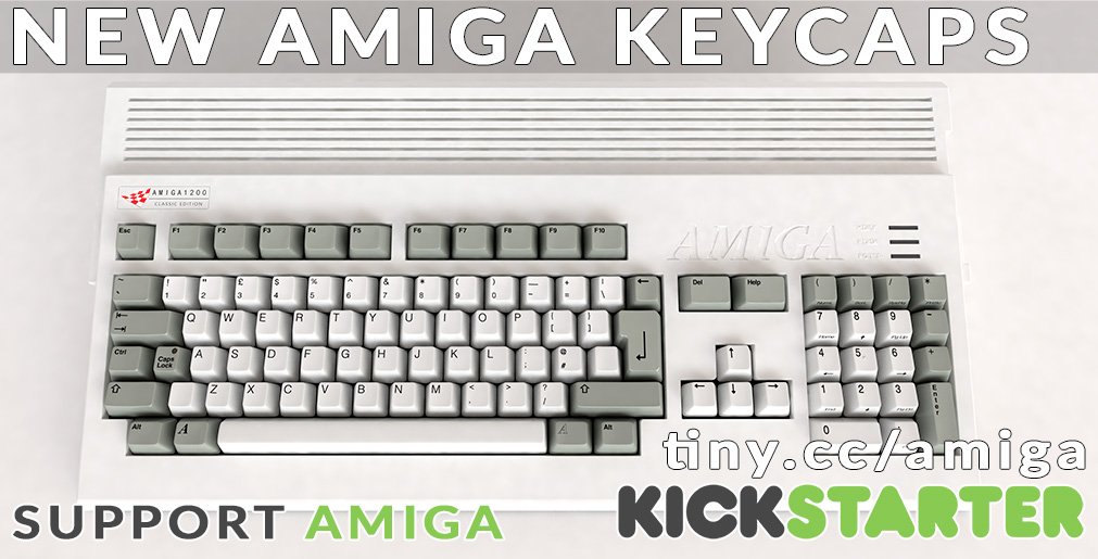 A1200NET's tweet photo. #gamersunite #retrogaming #retrogamer #amiga500 #amiga600 Your #Amiga keyboard is YELLOW? Get NEW #AmigaKeycaps! https://t.co/iATmMsgmdN https://t.co/yoshPSsxlY