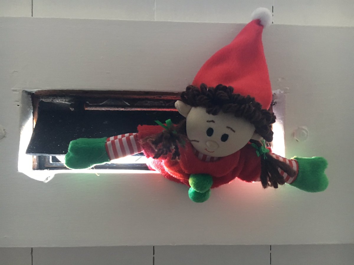 eboptv's tweet image. she's arriving #elf #mischief #storytime