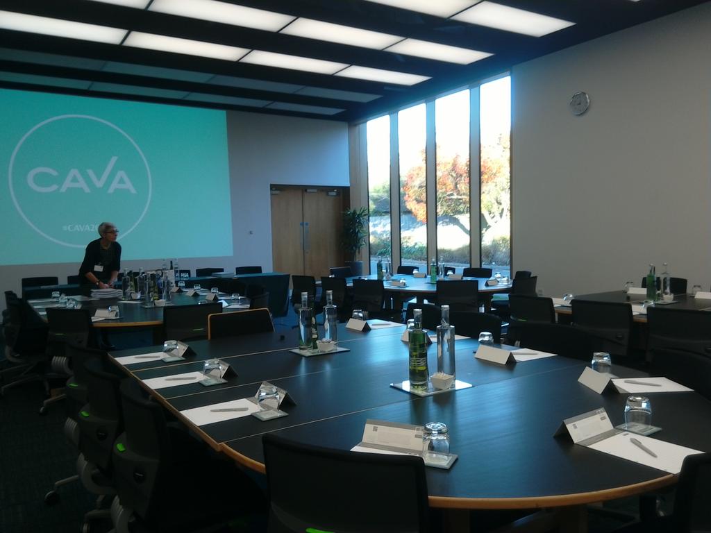 CambridgeAVA's tweet photo. Getting ready for #cava2016 conference - #accesstohe https://t.co/gXCwO4sPp0