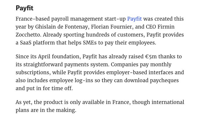 PayFit France tweet media