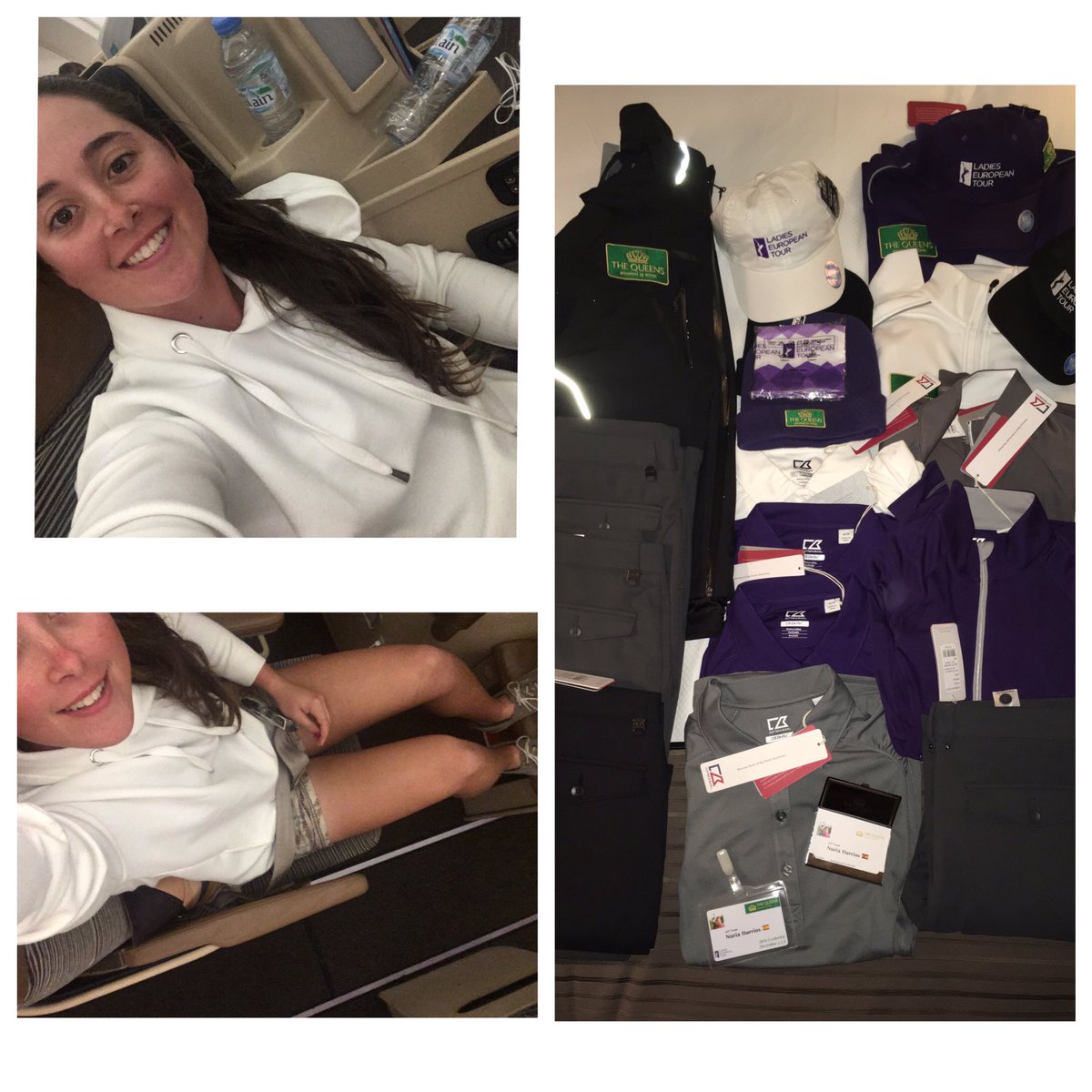 nuriaitu's tweet photo. I don't know why...but I think it's going to be one of the best weeks in my life!! #thequeens @LETgolf 🙄✅🏌️‍♀️ https://t.co/GROsklue6K