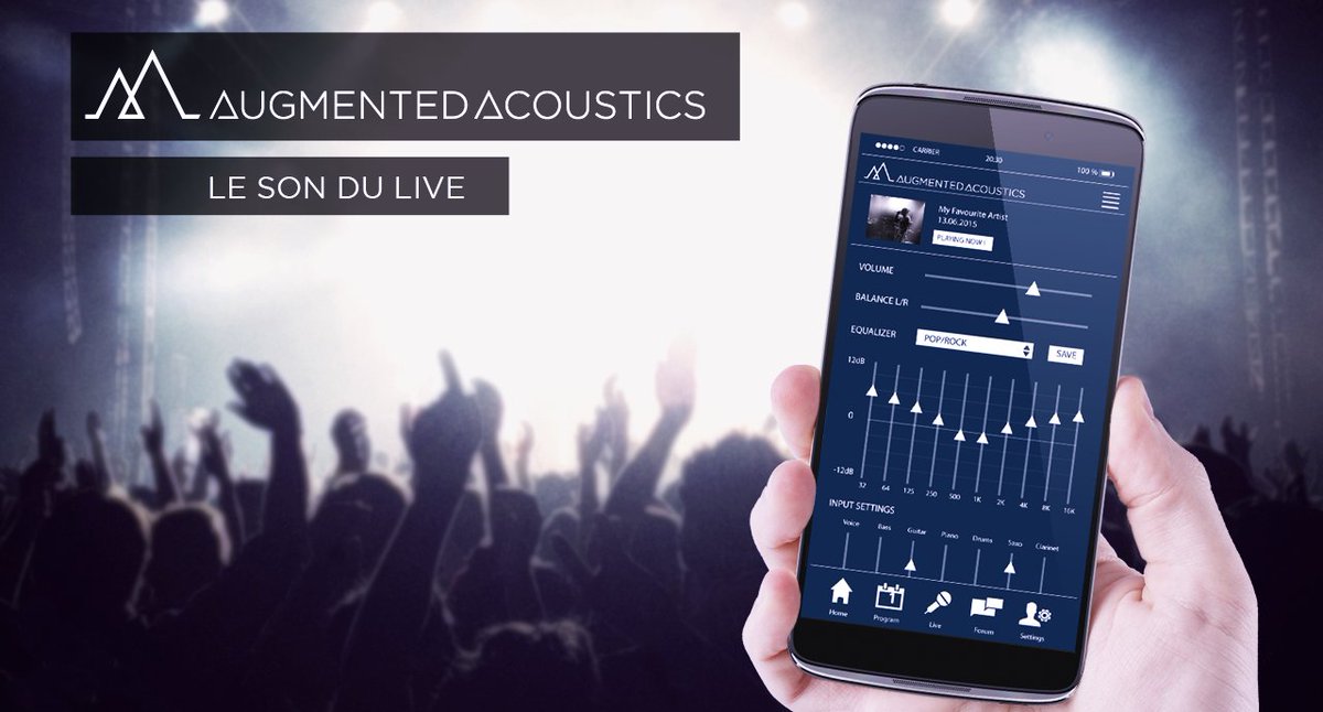 elisenews_'s tweet photo. #AugmentedAcoustics : Une nouvelle façon d'écouter la musique #live https://t.co/QJoqCg8T0K @A_Acoustics #Tech #Music #MusicIndustry https://t.co/foRirGVKb1
