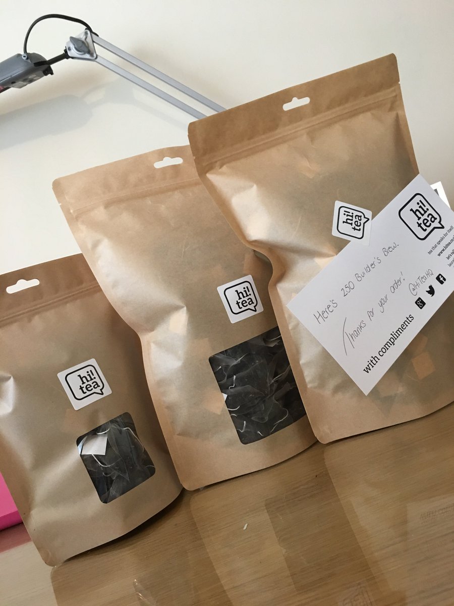 HiTeaHQ's tweet photo. Off to hand deliver a special order of Builder's Brew #Tea today in #DerbyUK (Our signature English Breakfast blend) https://t.co/REuweUXyH2 https://t.co/AkJbs5Si0r