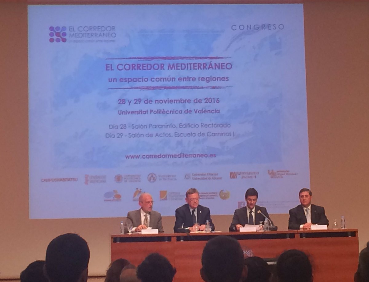 Creo que estoy en bucle... Empiezo de nuevo otra semana con el #CorredorMediterráneo <a href="/corredormediter/">CorredorMediterráneo</a> <a href="/UPV/">Universitat Politècnica de València</a>