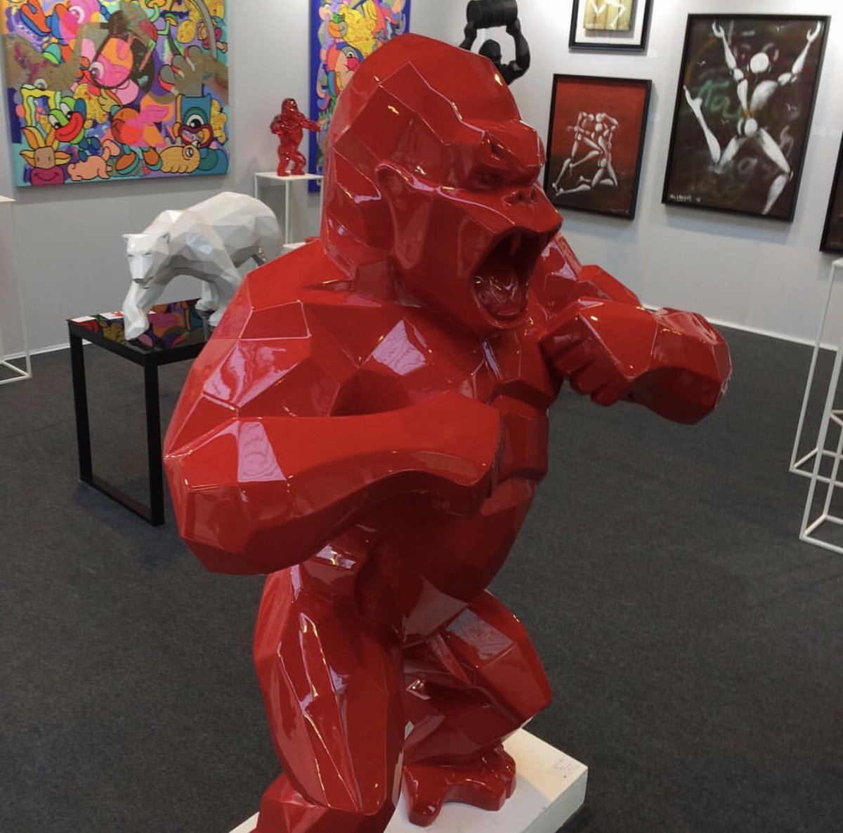 RichardOrlinski's tweet image. 📌Foire européenne d'art contemporain
🇫🇷 #Strasbourg
🐾 WildKong, Panthère, Walking Bear

#️⃣ #start2016 #art #contemporary