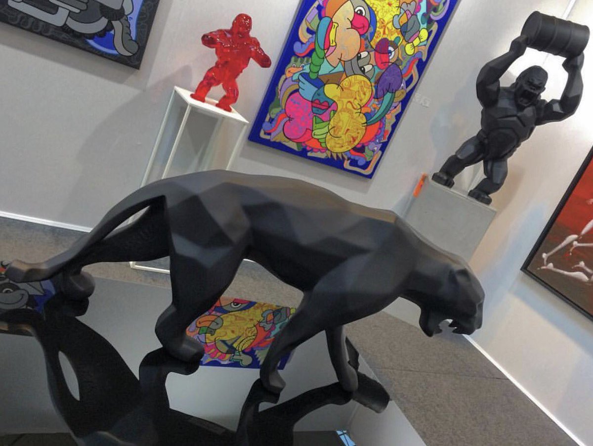 RichardOrlinski's tweet image. 📌Foire européenne d'art contemporain
🇫🇷 #Strasbourg
🐾 WildKong, Panthère, Walking Bear

#️⃣ #start2016 #art #contemporary