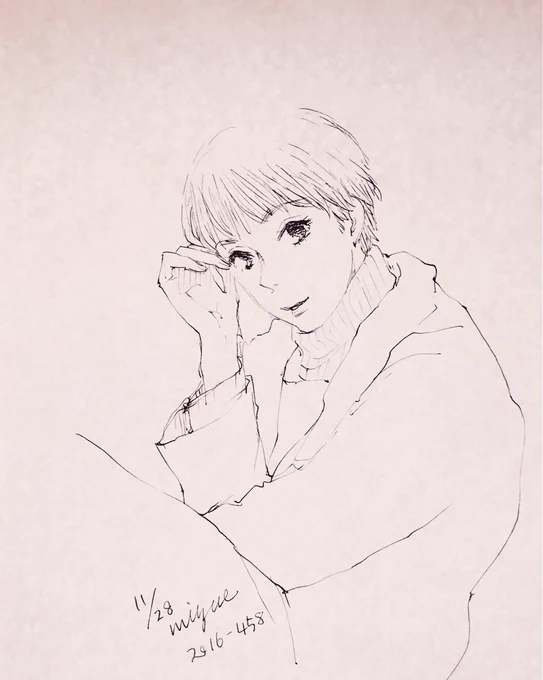 今日の5分スケッチ
Today's 5 minutes sketch

2016年-458枚目

#5分スケッチ
#5minutessketch

Cute is world peace :) 