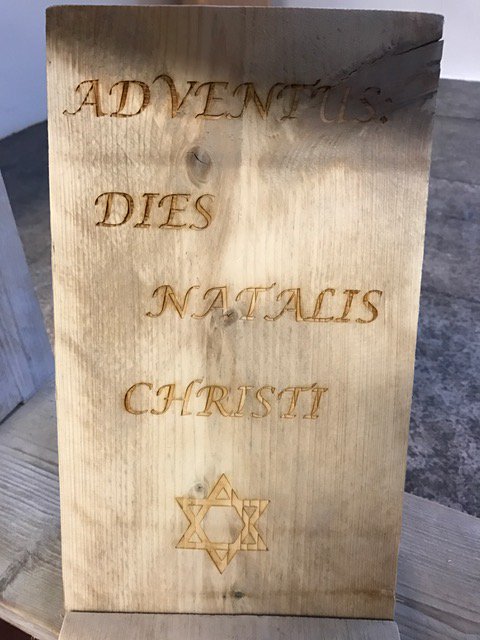 ReggesteynN's tweet photo. 1e Advent! 
Adventus Dies Natalis Christi - de geboorte van Christus komt! https://t.co/Mzf5EDk5pG