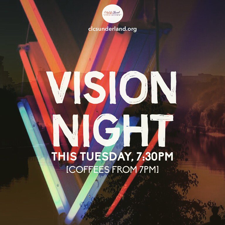 We can't wait to share plans for 2017 as we gather for Vision Night!