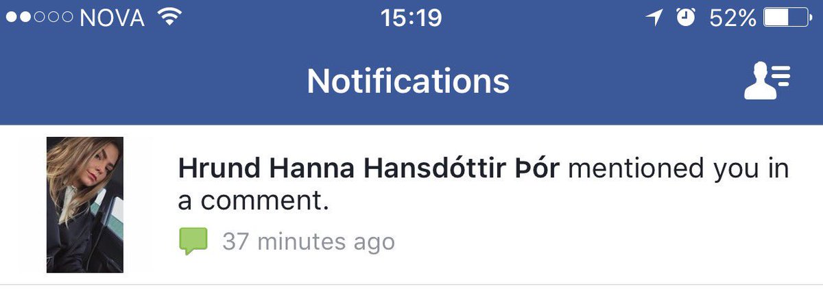 stulli95's tweet photo. @HannaHrund ég verð alltaf jafn stressaður þegar ég fæ þetta notification https://t.co/61wmPRQb7q