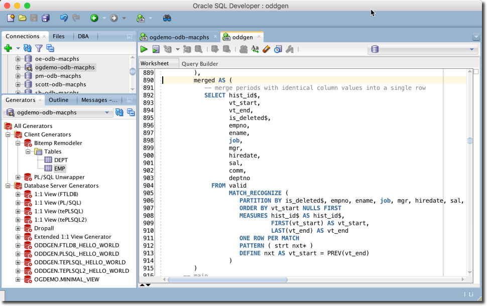 phsalvisberg's tweet photo. #oddgen for #SQLDev released 8.5 months ago.
Just got the 1000th download. https://t.co/1ZixYqMds6