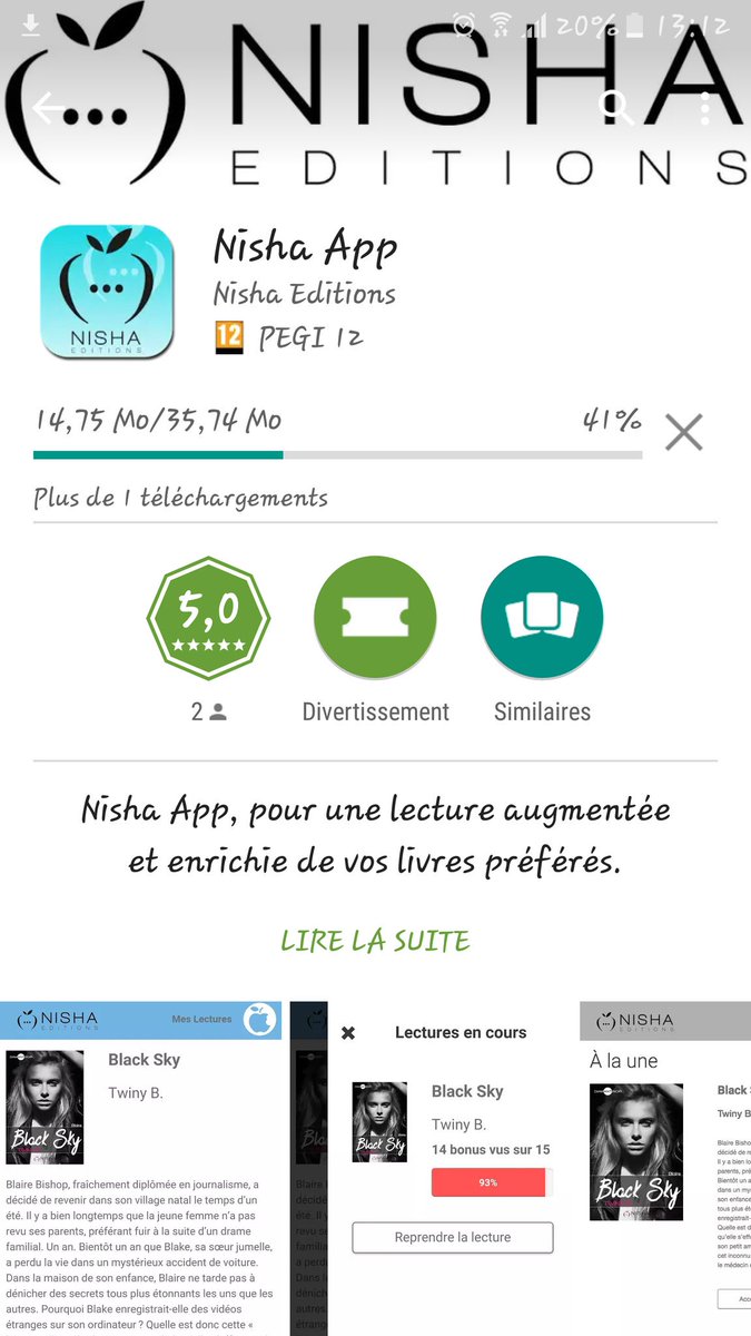678Elodie's tweet photo. Application @NishaEditions! Moi c fait https://t.co/MW5cEYUsEf