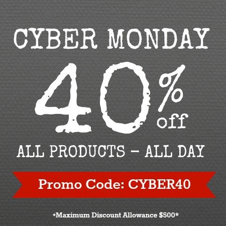 We are offering 40% off all Gold Eagle products! Use the code CYBER40 at checkout: qoo.ly/ceywj #cybermonday #deal #discount