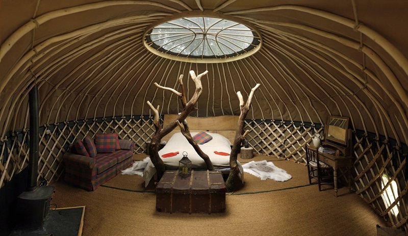 Glamping in the South West. Crafty Camping  @guymallinson #glamping #Dorset tinyurl.com/pxu92cr