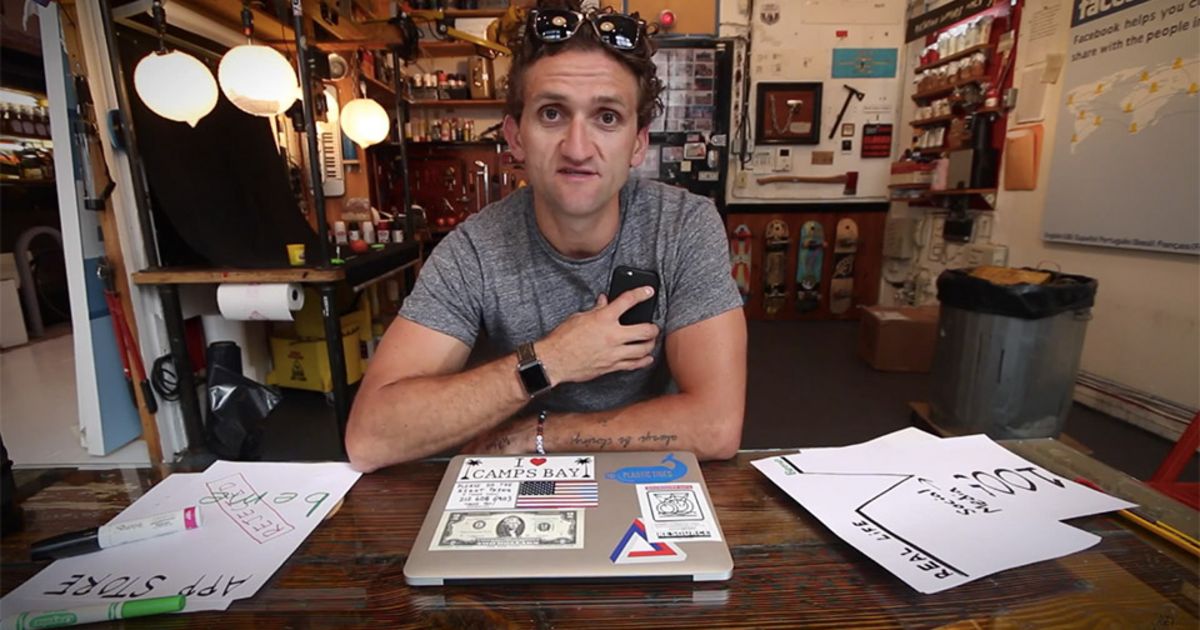 engadget's tweet image. CNN snaps up Casey Neistat's video sharing app Beme engt.co/2fWRTkF