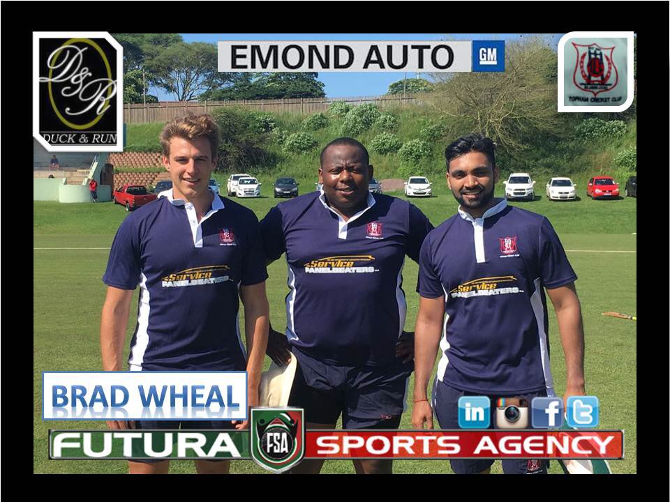 We would like to welcome <a href="/hantscricket/">Hampshire Cricket</a> cricketer and <a href="/FuturaSportsSA/">Futura Sports Agency</a> @Brad_wheal into our team! Picking up 2 wickets in debut game for us