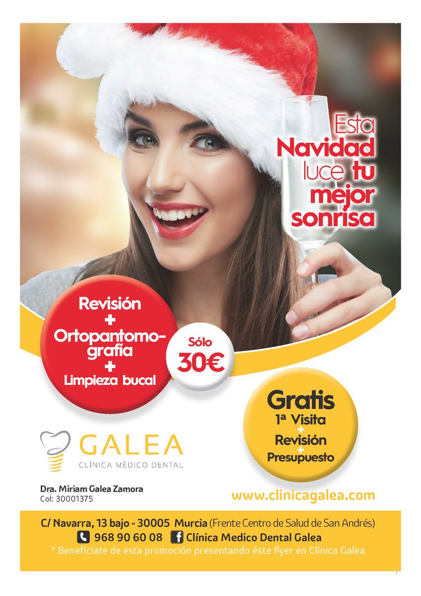clinicagalea hashtag on twitter clinica flyer navideno
