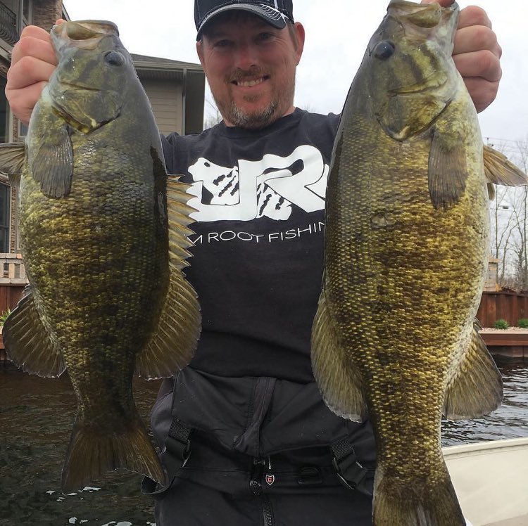 ReelSonar's tweet photo. #Repost @JimRootFishing 
Some people dream about catching big bass. The rest do it.
#jimrootfishing #smallmouthbass  #dreamsareforsleepers https://t.co/xAVZr9xTTr