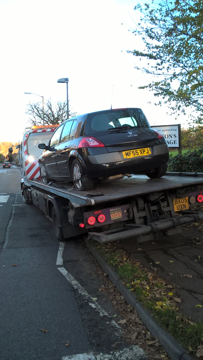 TVP_ChiltSBucks's tweet photo. Don't leave your vehicle in a dangerous position in CSG #P6553 https://t.co/n2eobs9xJA