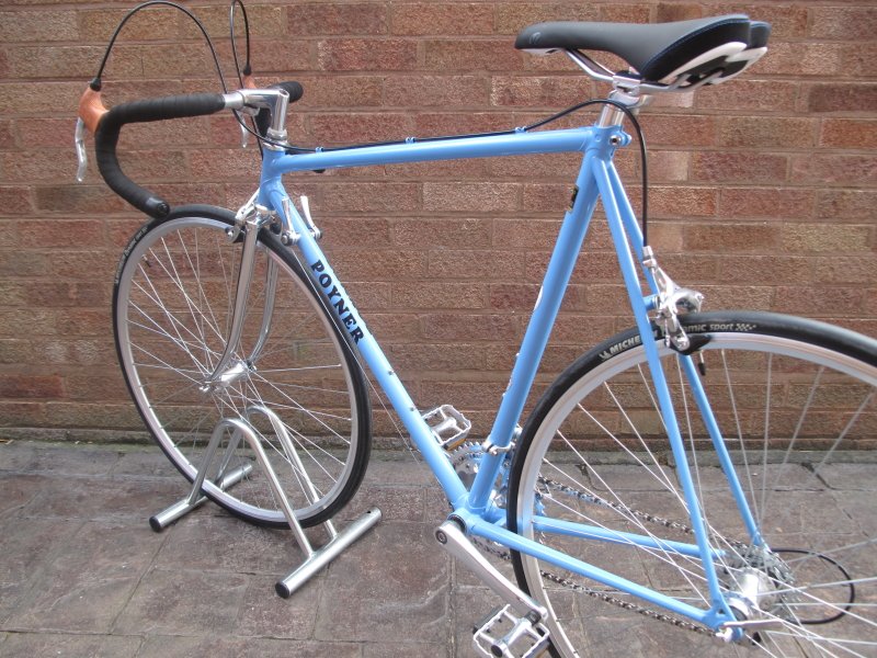ieattothebeat's tweet photo. #blueMonday treat yourself to a unique #Poyner #steelbike, like no other you will ever see , here https://t.co/yqYku6dWZh #londonislovinit https://t.co/lyfyclaUQ9