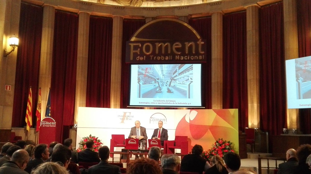 jrmoleroyll's tweet photo. Torn x @xgallardo i X. Ayneto #Ideas2Value al 2n #IndustrialMeeting "La industria futuro. Estrategias, retos y oportunidades Industria 4.0" https://t.co/oQxkL2xFQl