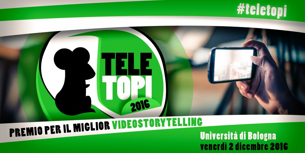 Videoracconti al top: scopri tutti i 24 finalisti dei #Teletopi 2016, oscar italiano sul miglior video #storytelling teletopi.it/i-vincitori