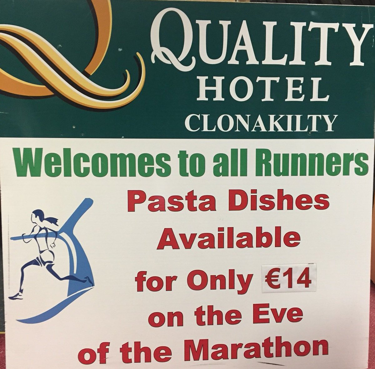We are ready, but are you?  Some last minute training and then it's time to come to #clonakilty! <a href="/ClonMarathon/">Clonakilty Marathon</a> <a href="/VisitClonakilty/">Visit Clonakilty</a>