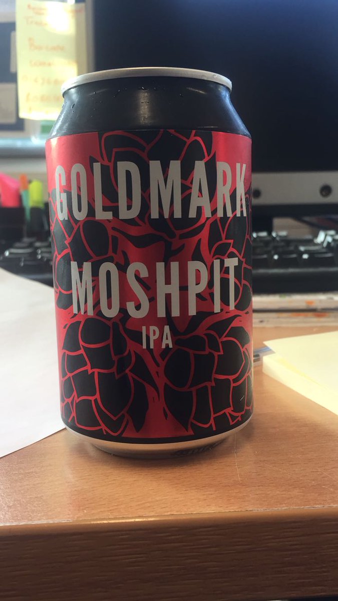 Goldmarkbeers's tweet photo. Officially into cans today #beercollective #beernews #beersthatrock @hitwpompey @Humphreybean @ShbCamra @Beer52HQ https://t.co/ECJuMwV8kL