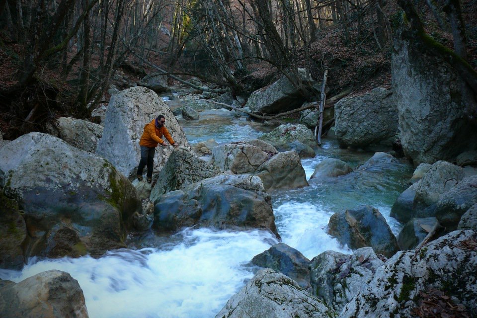 Рыбалка в Крыму на речке Бельбек, фотоочёт Сергея (SergMushkin), красивая форелька в наличии, природа потрясающая.
