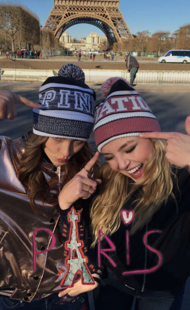 Victoria S Secret On Twitter New Grace Rachel Zuri On Set For Vs Pink In Paris