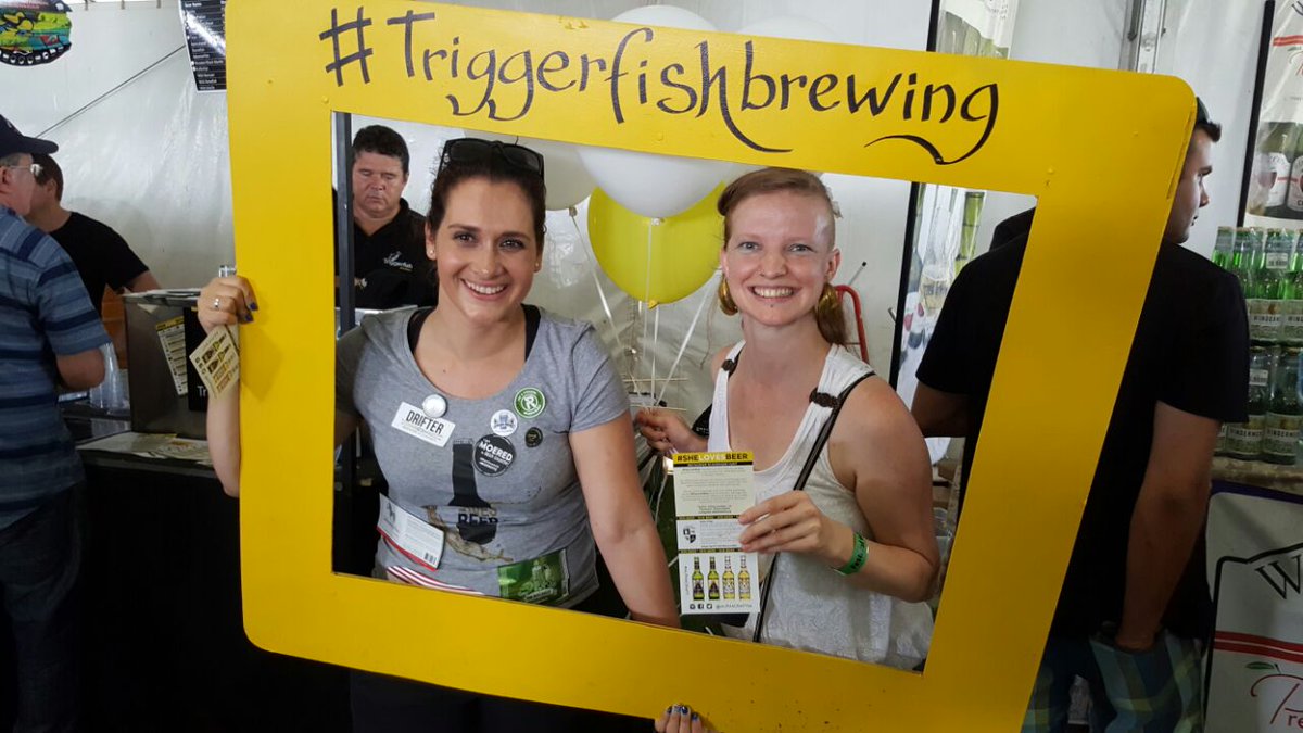 ApolloBeerWench's tweet photo. #SheLovesBeer scavenger hunt! @SheLovesBeer_ZA #CTFOB @FestOfBeer @TriggerfishBrew 11% Dark Brew. Amazeballs. @MrBeerPants https://t.co/ppzqMG9blB