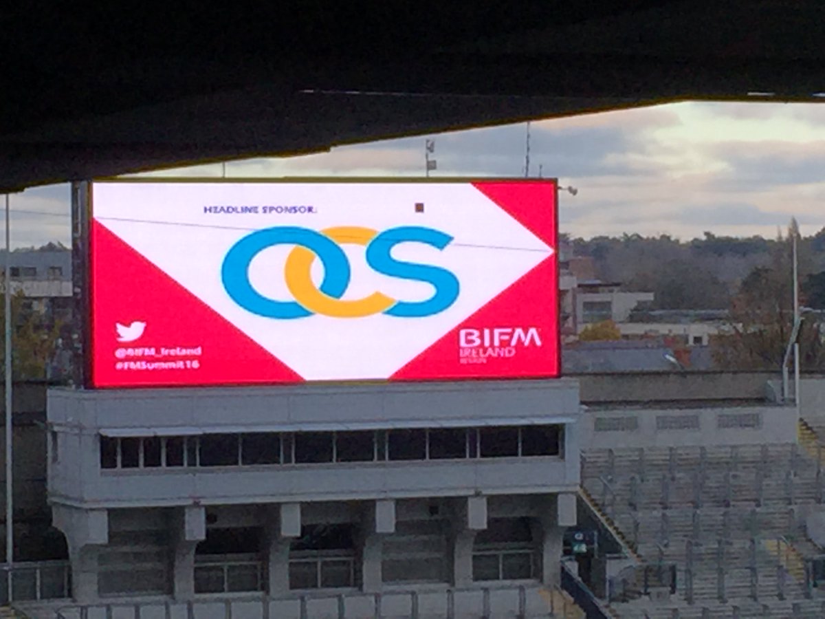 IWFM_Ireland's tweet photo. Thanks to @OCSIRELAND for your support at #FMSummit16 https://t.co/elSrbV4z4X
