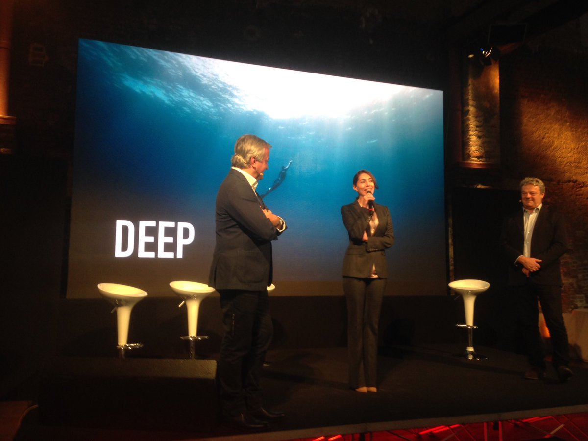 lestudioplus's tweet photo. Presentiamo "Deep" con la protagonista @murinocaterina Una storia di coraggio "esperienza nuova e straordinaria" #studioplus @TIM_Official https://t.co/38uQgu92jx