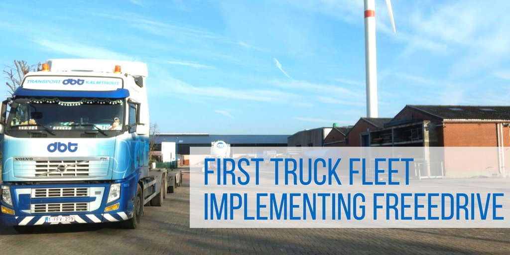 Freeedriveapp's tweet photo. First #Truckfleet implementing #Freeedrive 🚚 🚚
Welcome #DBTLogistics! https://t.co/OWBOzTFqNU