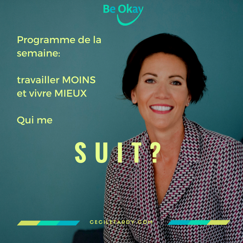 cecile_tardy's tweet photo. Programme de la semaine: travailler moins pour vivre mieux. Qui me suit? #plusdetemps #plusdargent #plusdejoie https://t.co/sLnONq6okK
