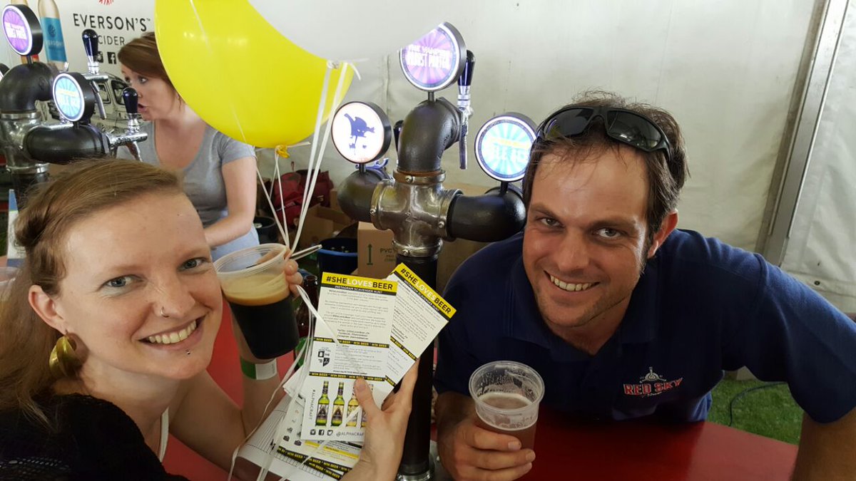 ApolloBeerWench's tweet photo. #SheLovesBeer scavenger hunt! @SheLovesBeer_ZA Dark beauties! 3rd place #vampireporter @redskybrew #CTFOB @FestOfBeer https://t.co/m1ZRKEVKa5