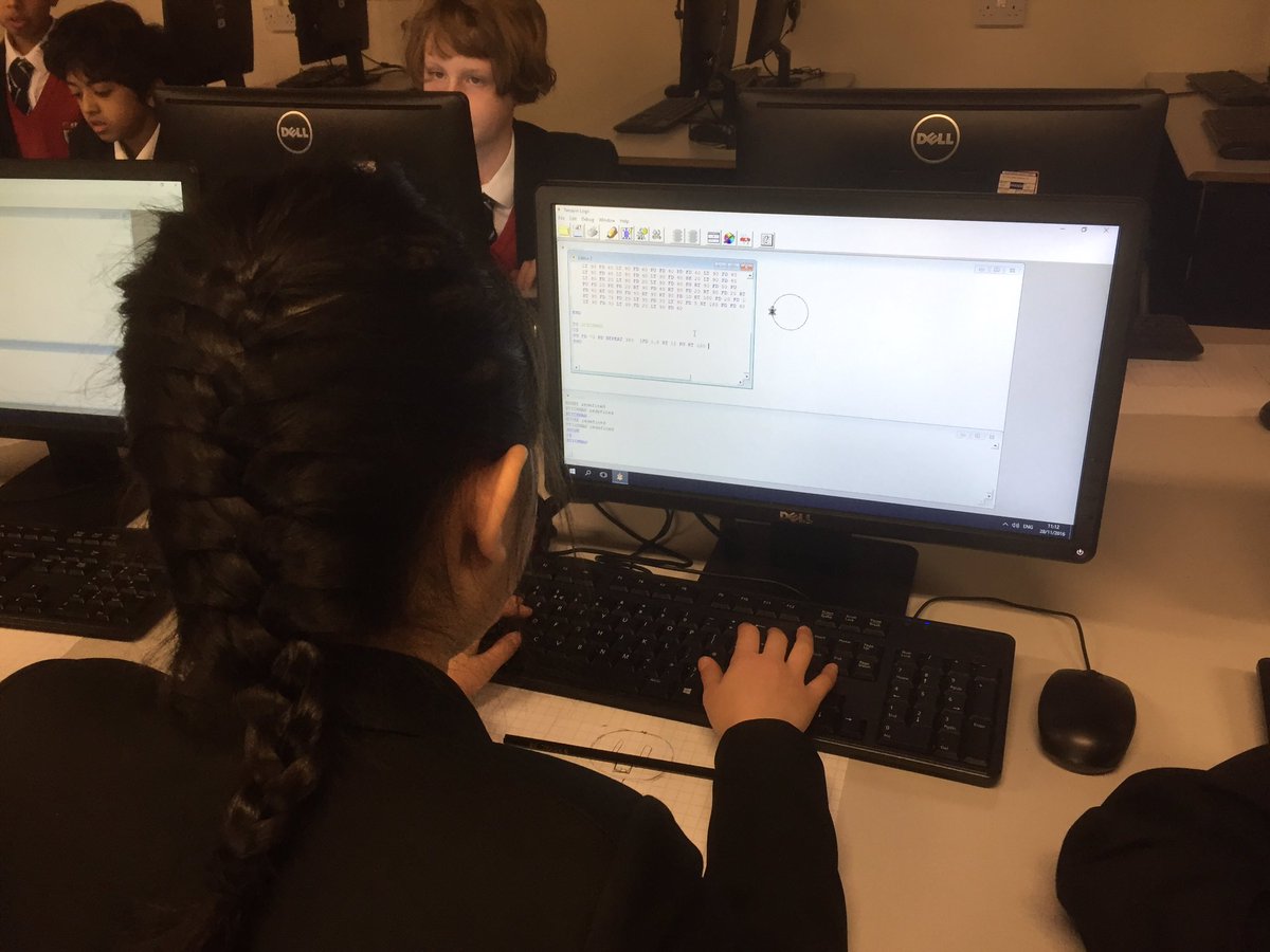 NottsHighIJS's tweet image. Yr 5 have created their own designs and are now writing code to transfer onto the computer. #complexcoding