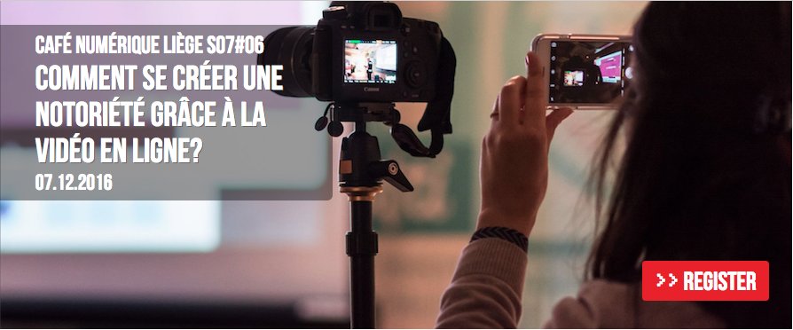 cafenlg's tweet photo. [S07E06] "Comment se créer une notoriété grâce à la vidéo en ligne" le 07/12 chez @LeanSquare ➡️ Info : https://t.co/NirLGoHrPl #cafenlg https://t.co/ZK1XciGg3b