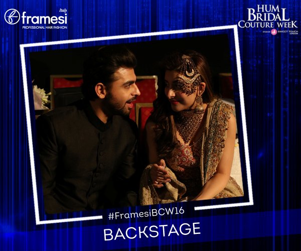 FramesiPK's tweet photo. Recently engaged couple @VJURWA & @farhan_saeed spotted backstage @BCWPakistan 2016 Grand Finale! #QHBCW #FramesiPK #FramesiBCW16 #kryolanpk https://t.co/W70rM8GdFw