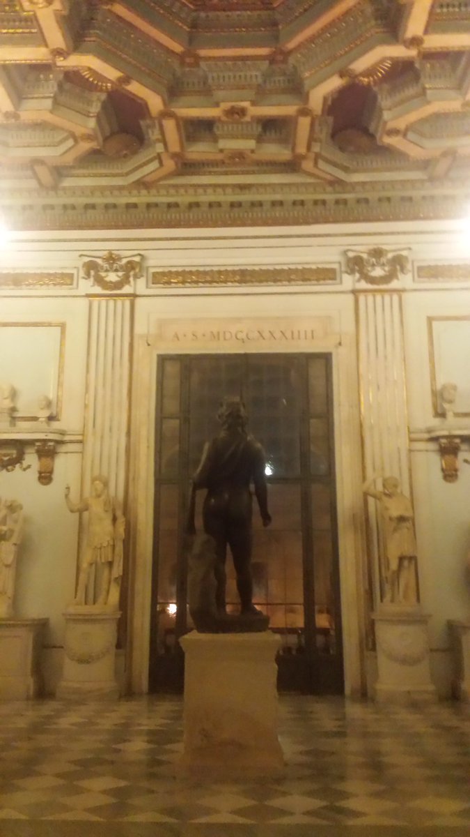 FedePriv's tweet photo. #museicapitolini  #Campidoglio #dedicalarte #Roma @museiincomuneroma @romatoday https://t.co/46CapuwPZ2