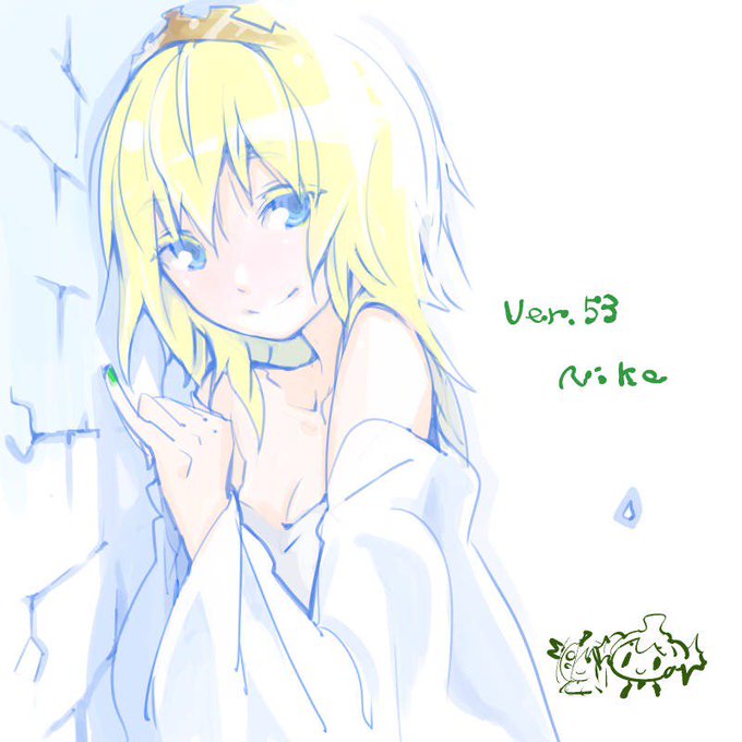 月曜日になってしまいましたが、画像のお時間です☆
今回は、先週配信された朱雀さんの回で登場したお姫様・ニケさんですよ!
とっても神々しいです。流石はプリンセスです!
朱雀さんとニケさん、二人のフラグは回収される日が来るのでしょうか…? 