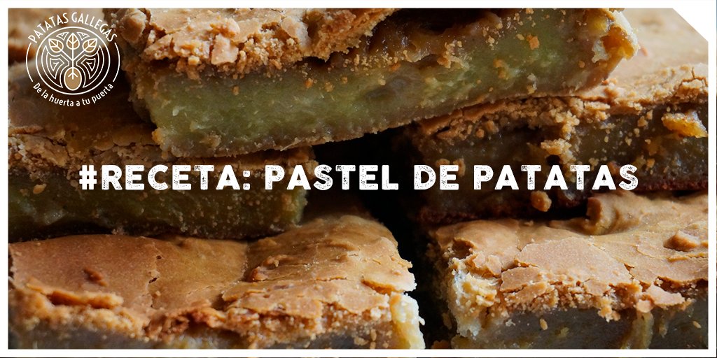 PatataGallega's tweet photo. ¿Qué tal un rico #PastelDePatatas para dar sabor al #lunes? #RecetaFácil que puedes leer en nuestro #Blog https://t.co/Jq9vEmescG #patatas https://t.co/C3MlhKO5em